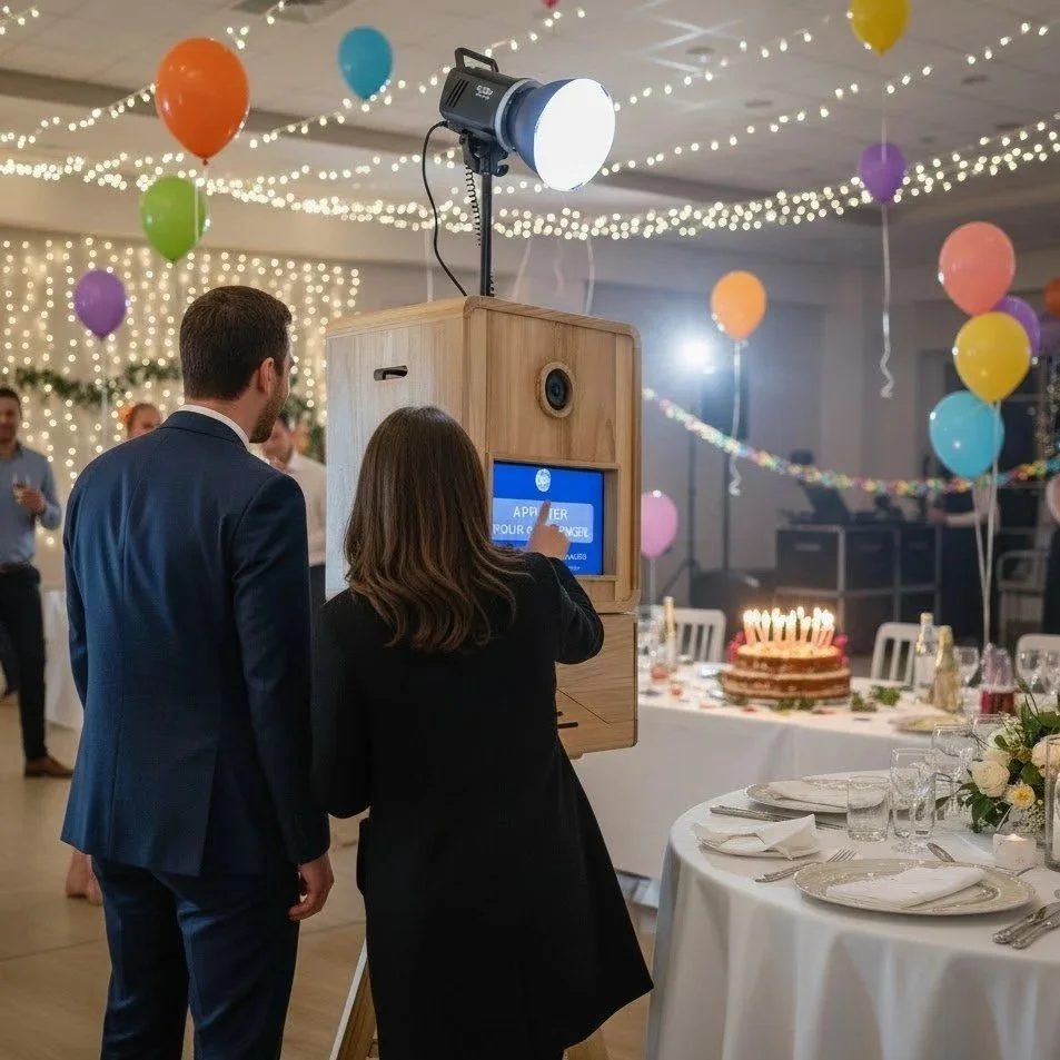 Acheter photobooth en bois