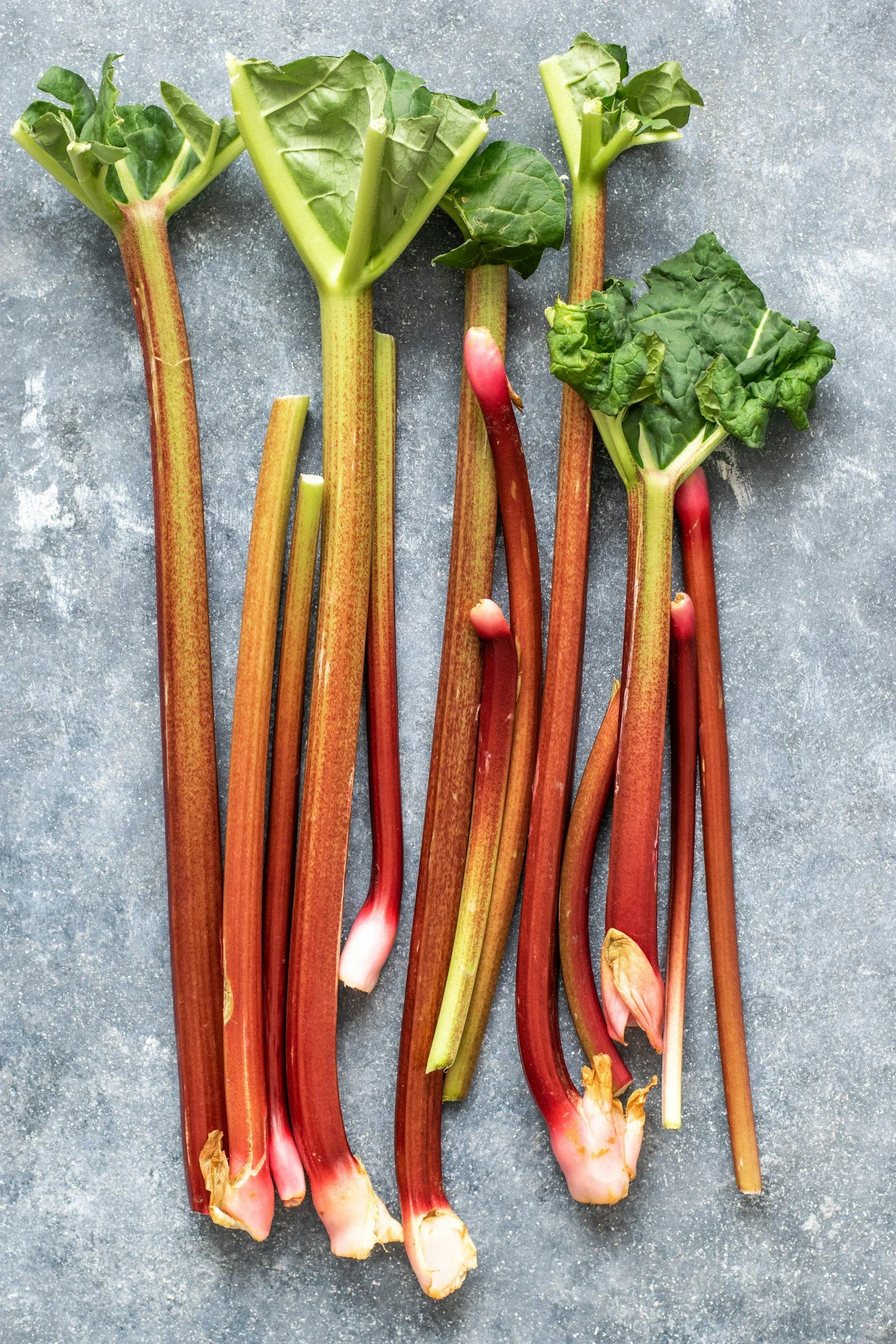 Roasted Rhubarb Salad
