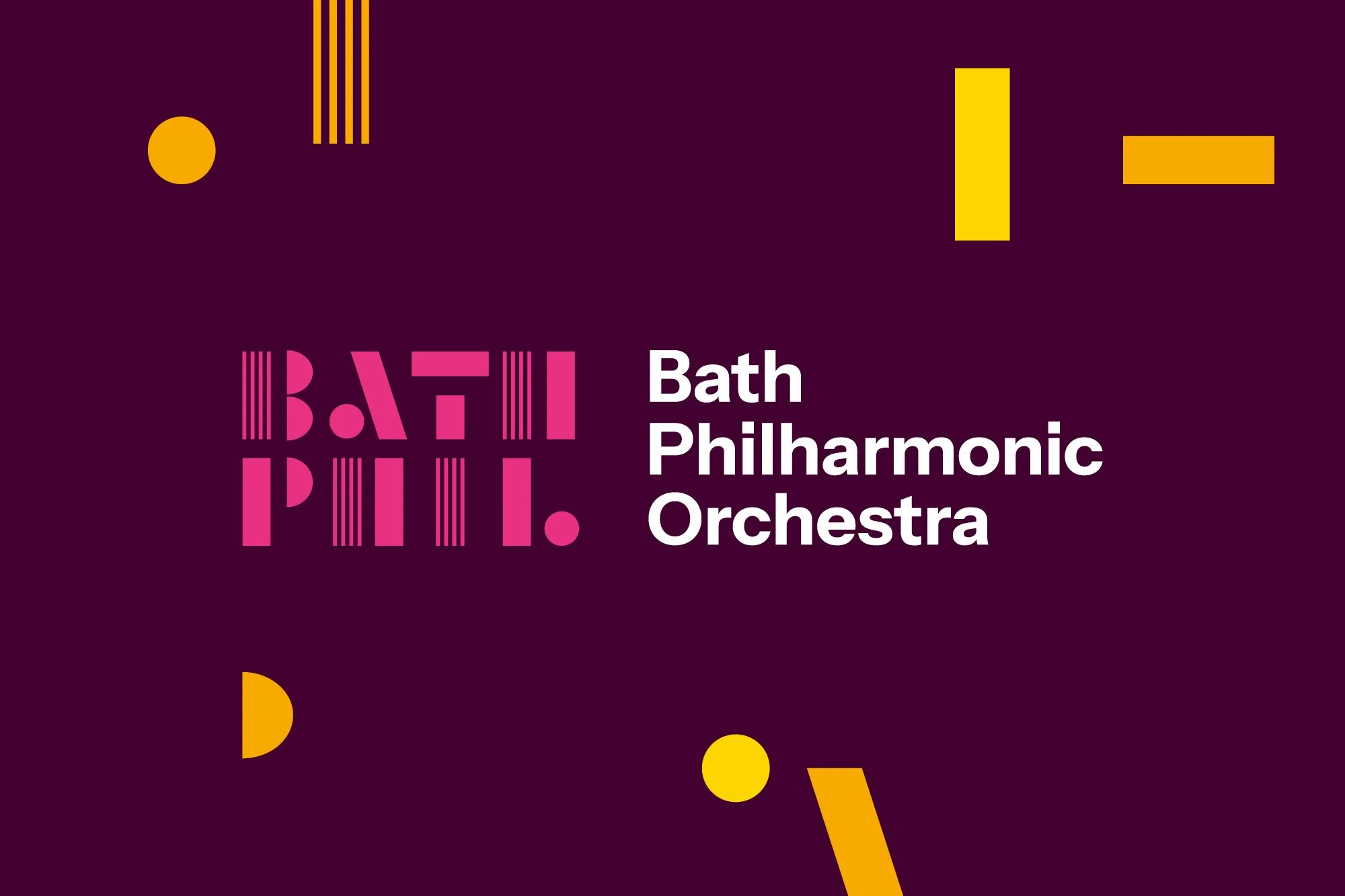 Logo for Bath Philharmonic Orchestra by Mytton Williams