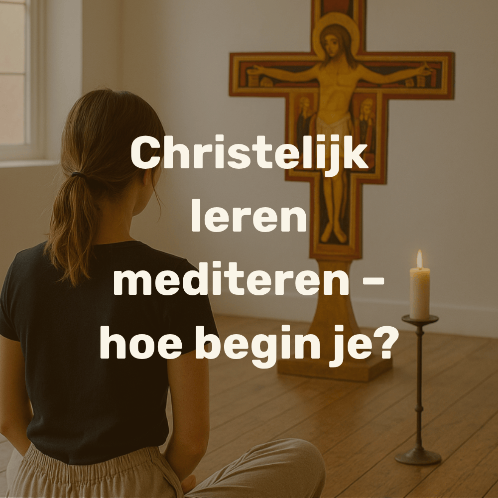 Christelijk leren mediteren – hoe begin je?