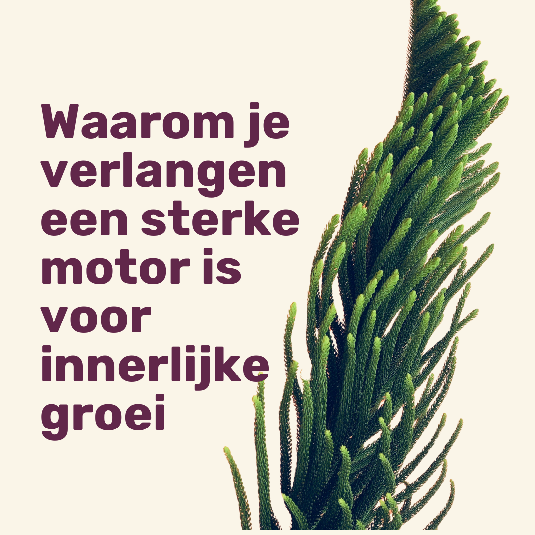 Waarom je verlangen een sterke motor is voor innerlijke groei
