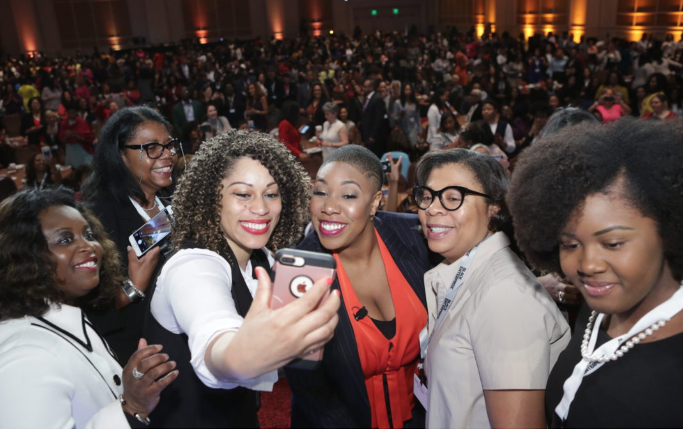 Founder Yolande Morris at BE’s Women of Power Summit — click the link for the official recap.