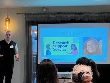 Dan presenting at Inspiring the Next Generation.