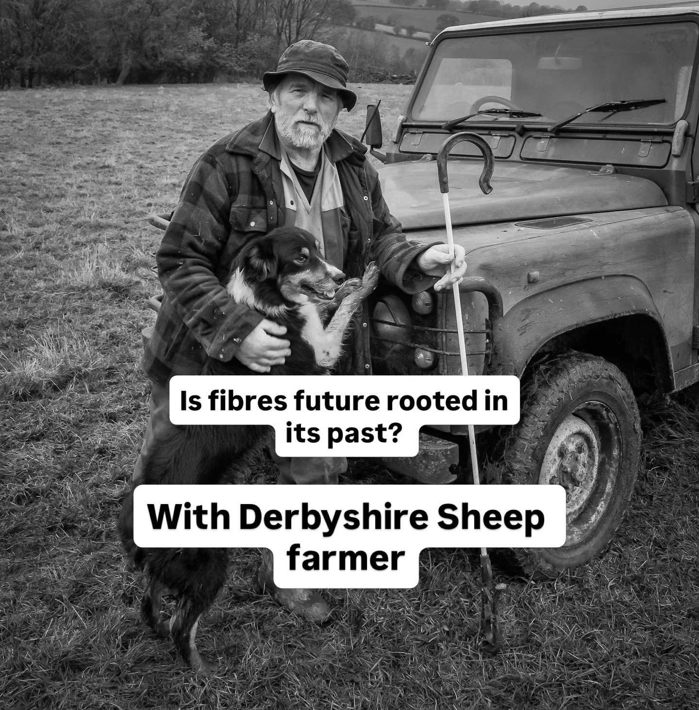 Is fashions future rooted in its past? 🍃 🐑 🧶 
Join us today as we unpack this topic  today in Heanor Wilmot community centre after the Nettle Dress film screening at 3pm and 7pm.
Panellists include;
🐑 Richard Spencer 4th generation sheep farmer a
