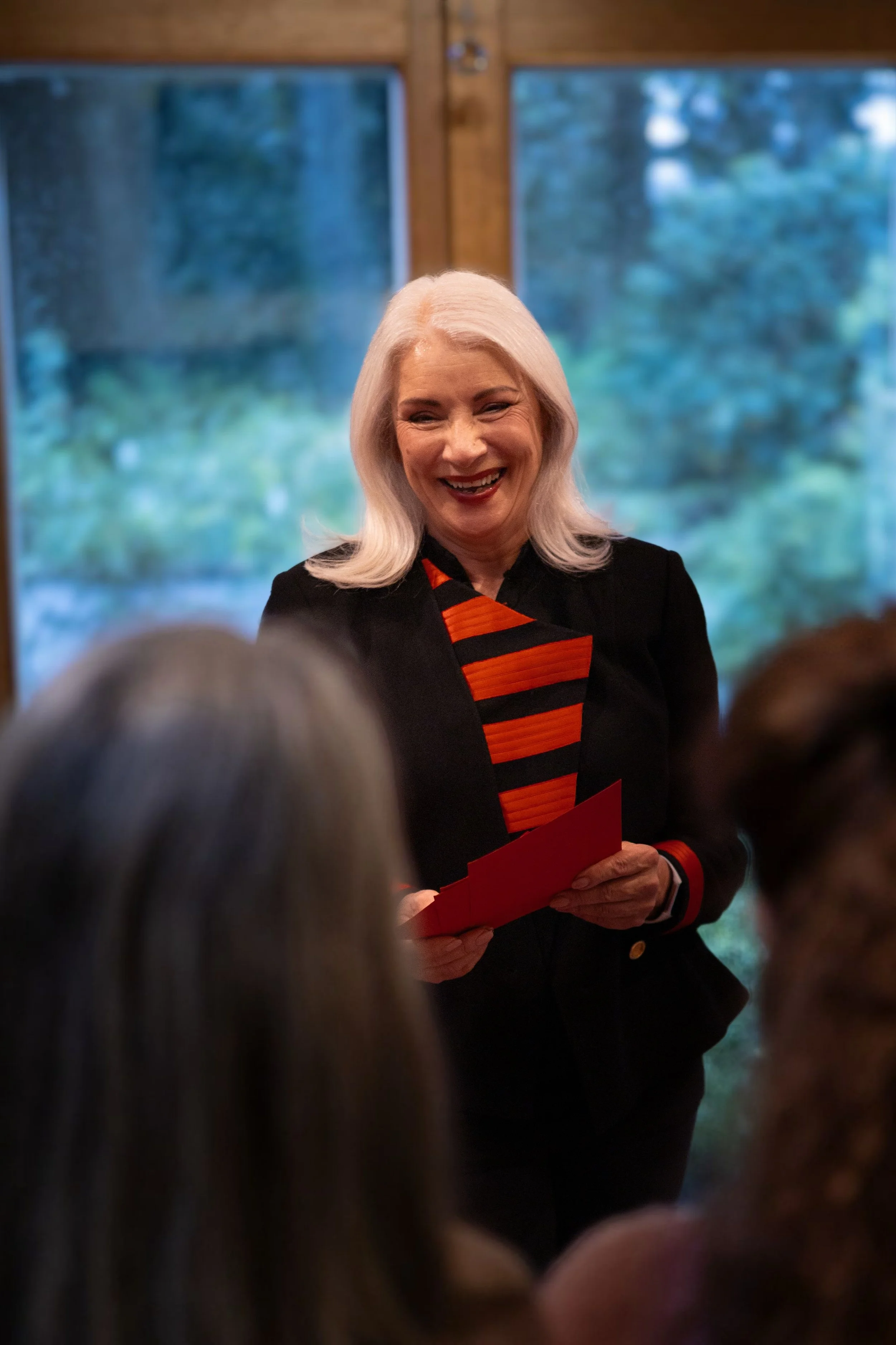 Neuroscience workshop discussing leadership strategies and career balance