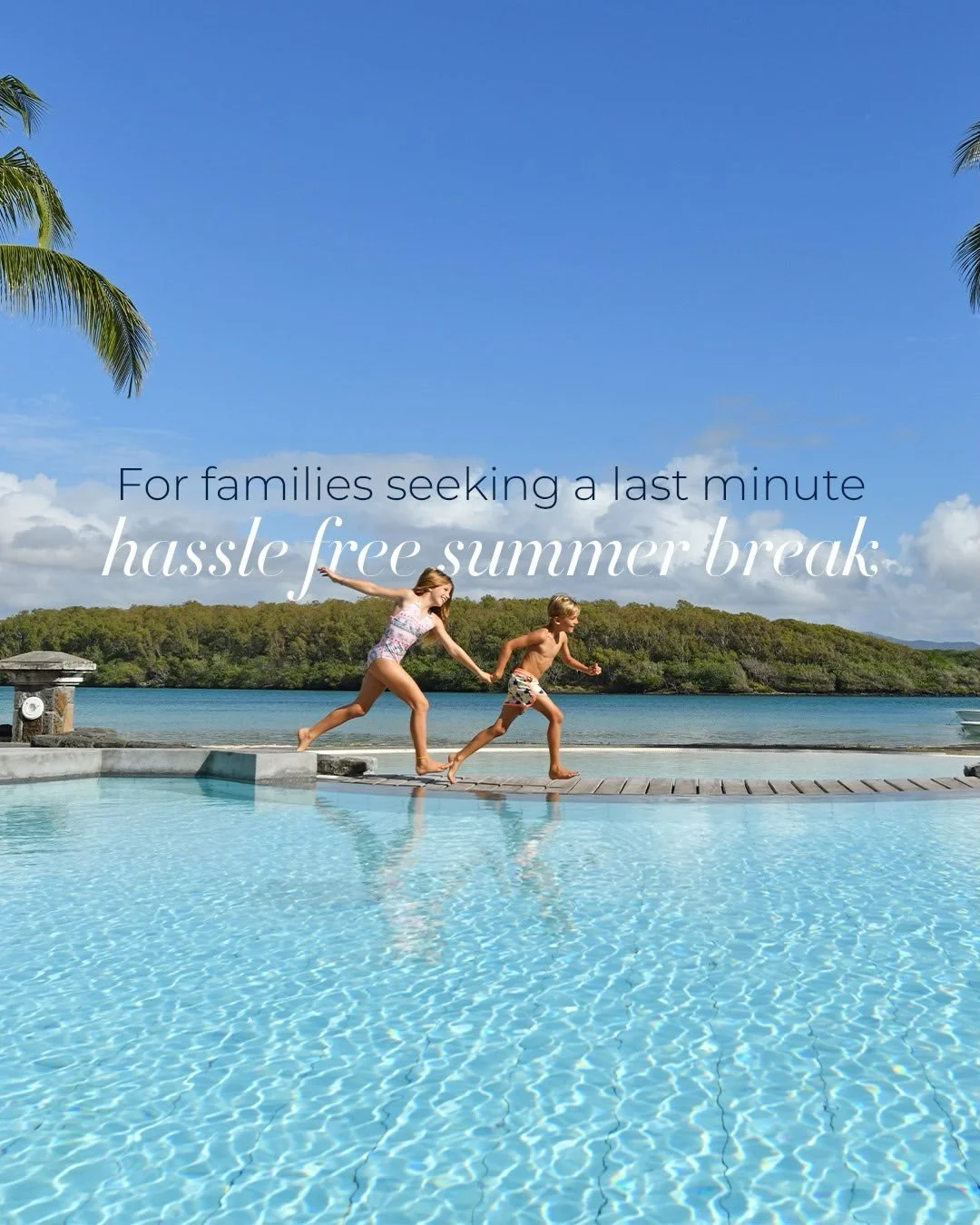 Easy, luxury Family Summer in Mauritius 🇲🇺 

Sun, Sea, Sand and wholesome family time. I present...Shandrani Beachcomber Resort and Spa.

Set on its own private peninsula, this excellent family retreat is surrounded by three beautiful beaches. 

Be