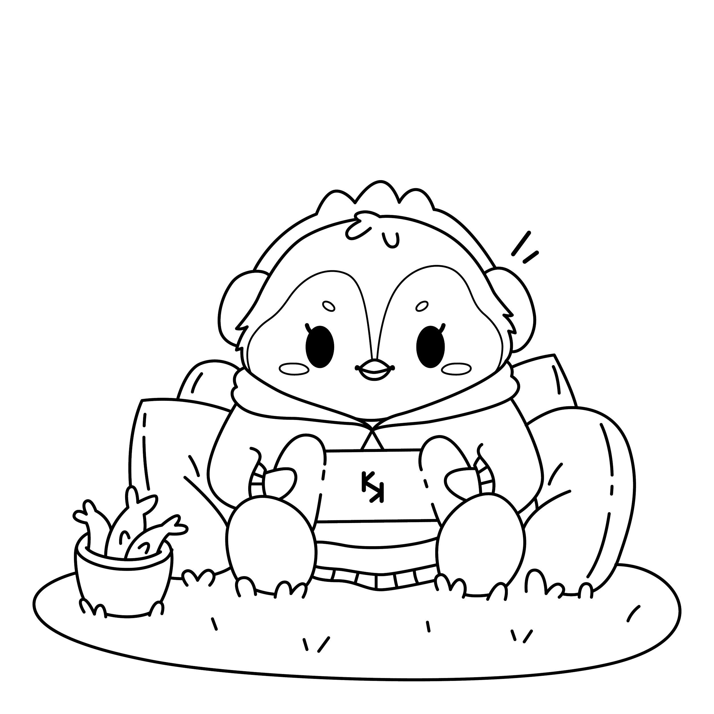 LINEWORK KokoKawaii Totes_PENGUIN.png