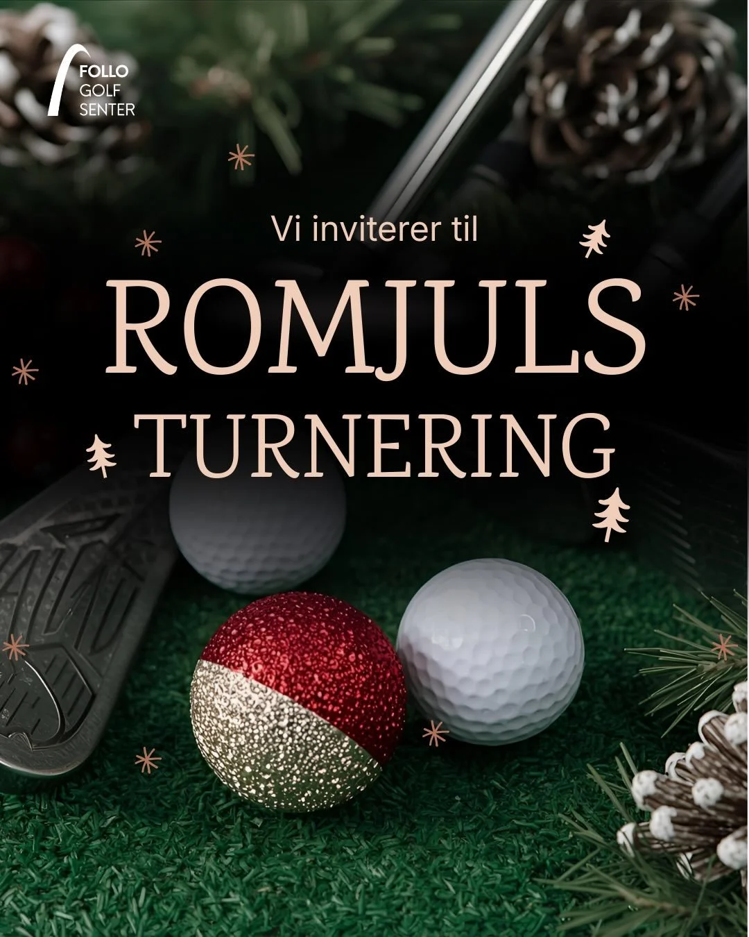 Vi inviterer til v&aring;r popul&aelig;re romjulsturnering ❤️ Flotte premier og koselig julestemning. Vi har &aring;pent hele romjulen 🎄