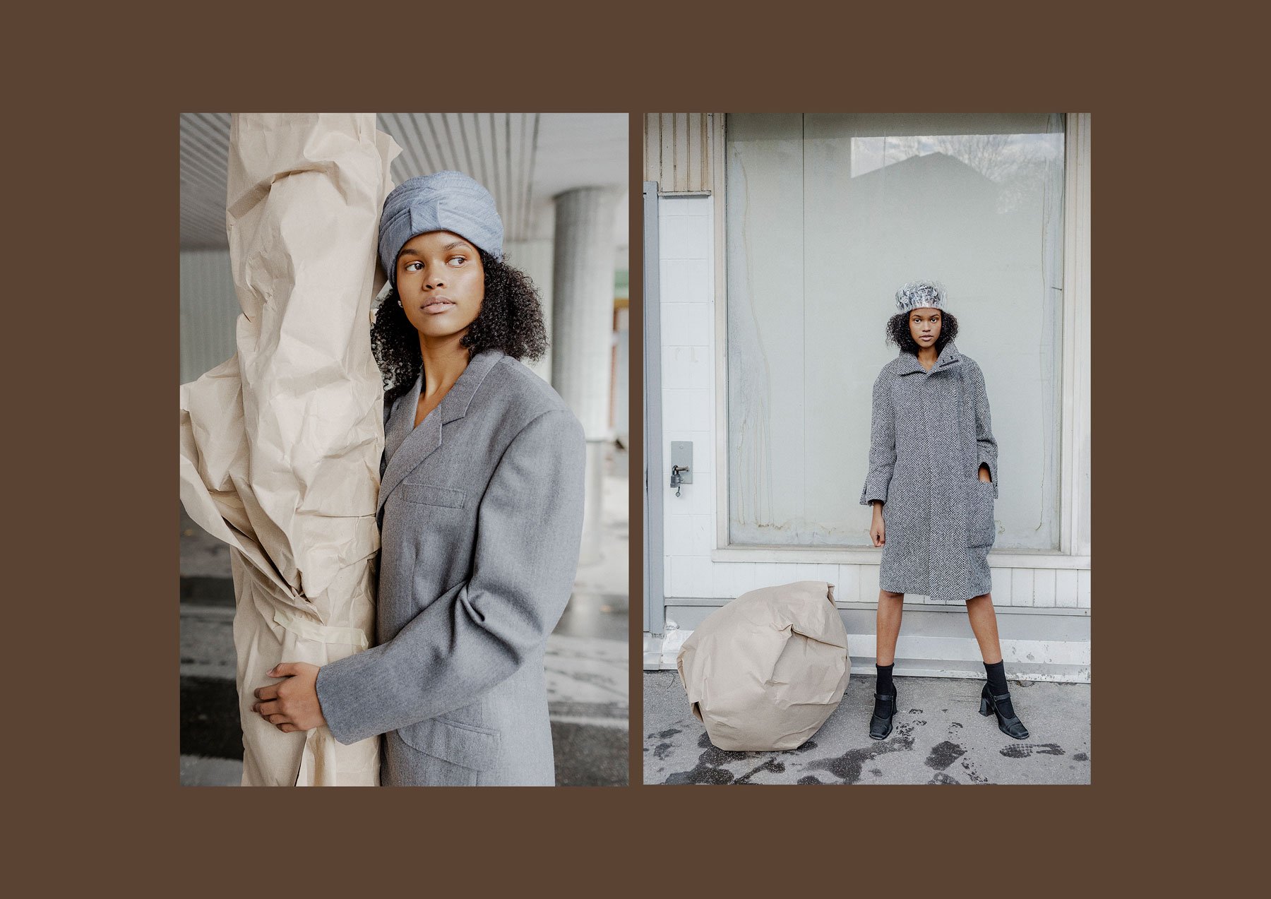 Jag genom dig. Kostym: Studio Transparent, Hatt: Frida Swensson. Foto och retusch Linnea S