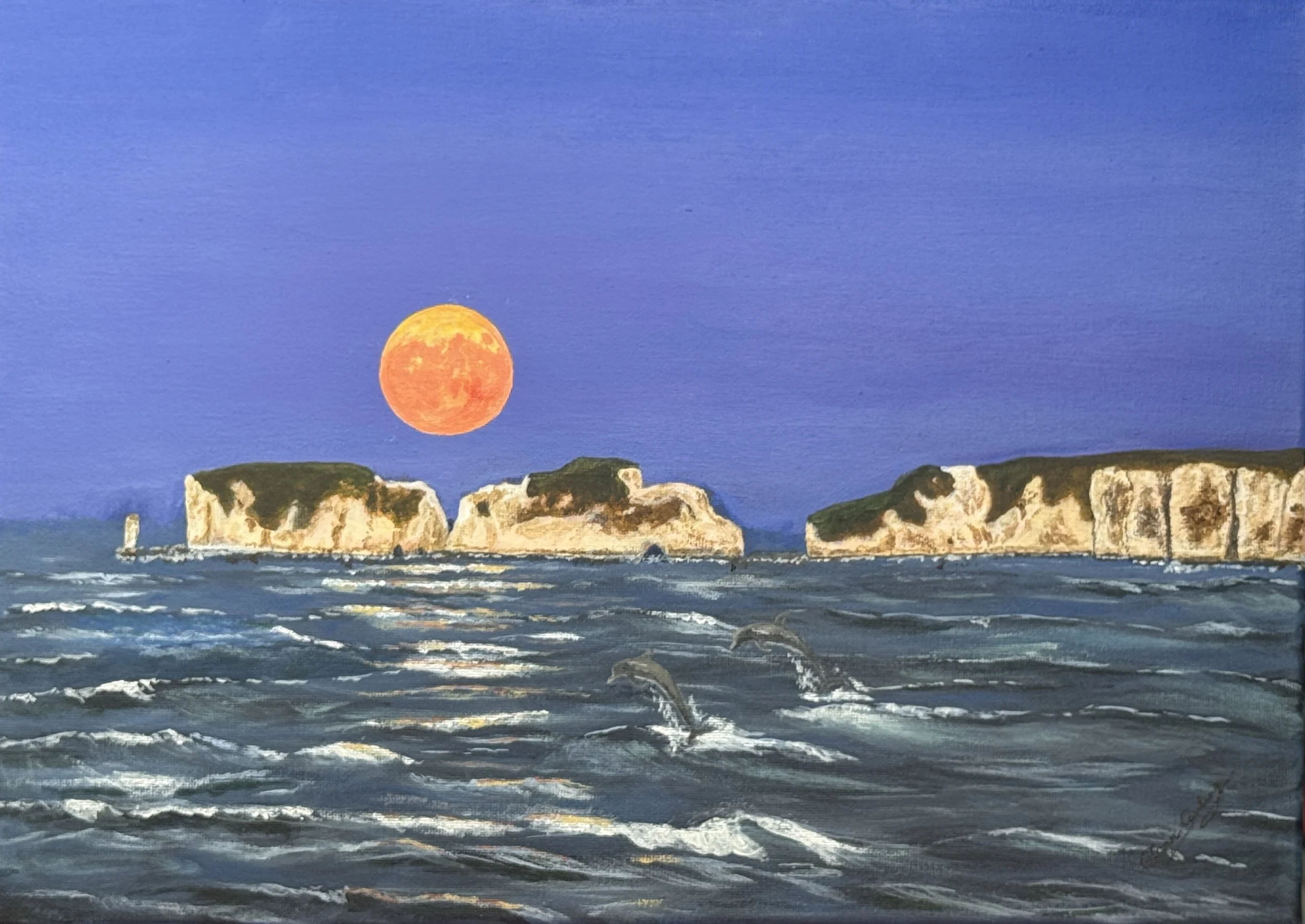Moon Rising (Acrylic)
