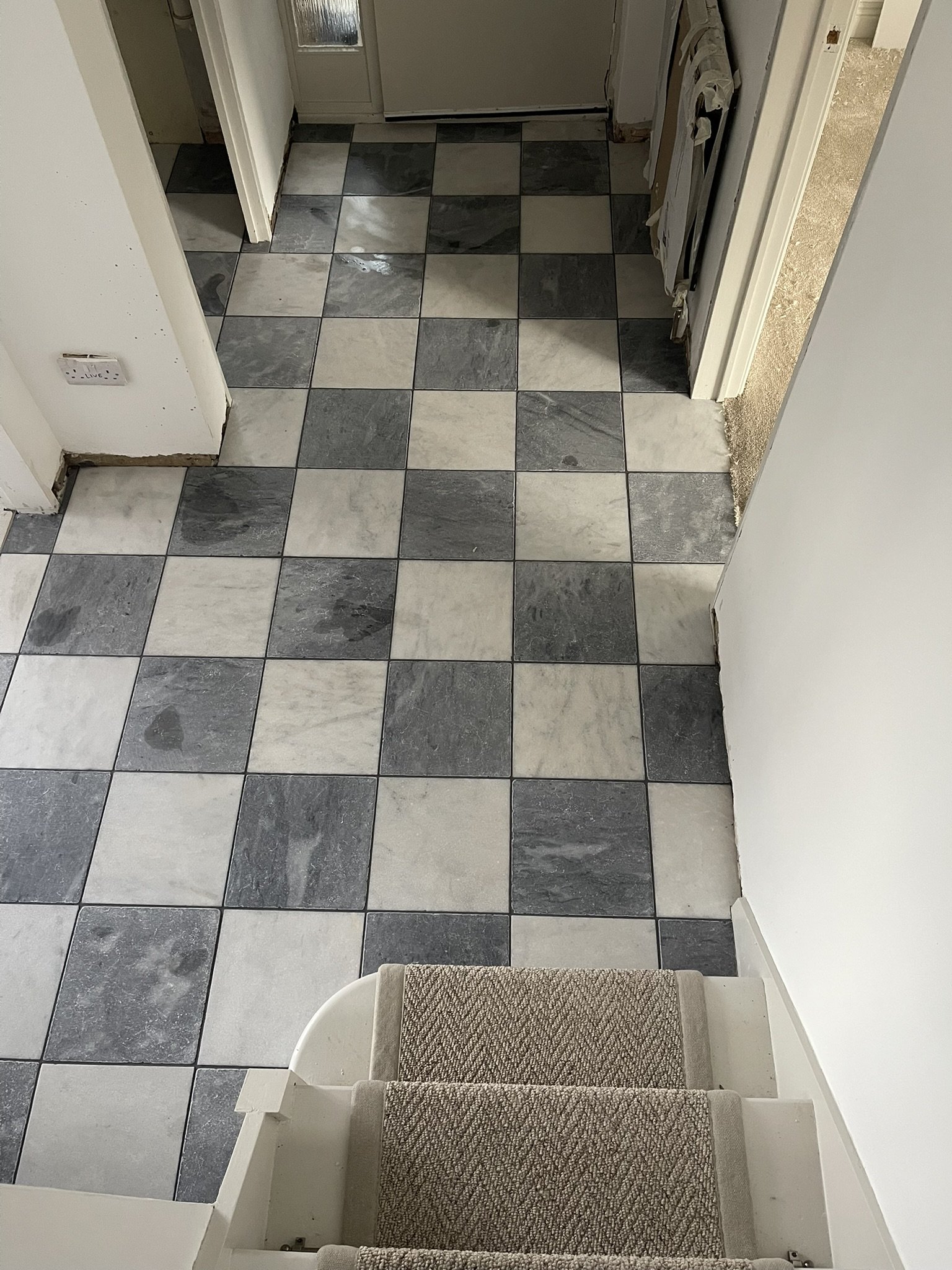 Radcliffe hallway tiling