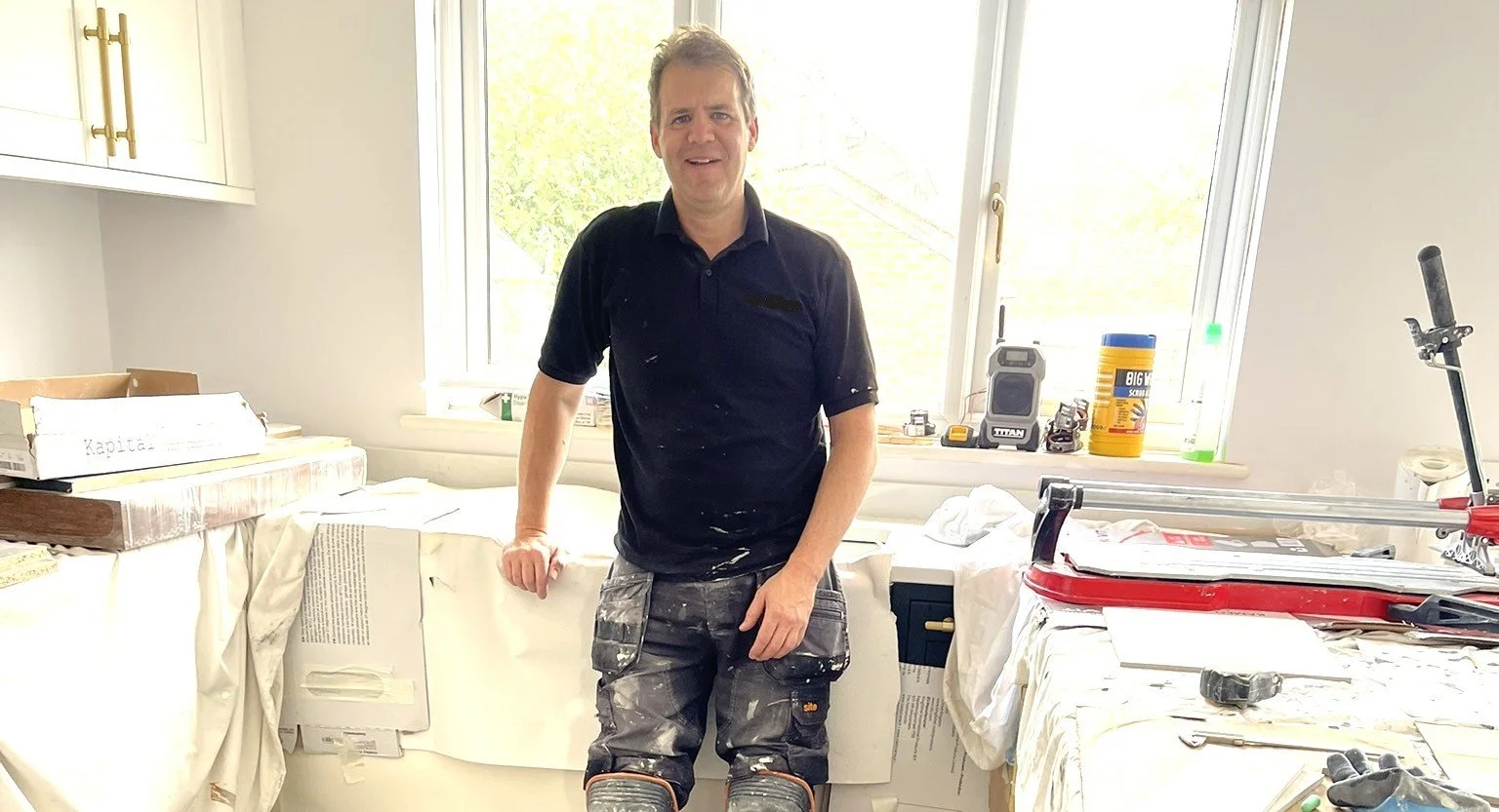 NWTI founder Graham Rowe managing a premium home renovation project in the North West.