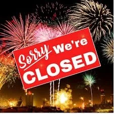 Closed New Year's Day