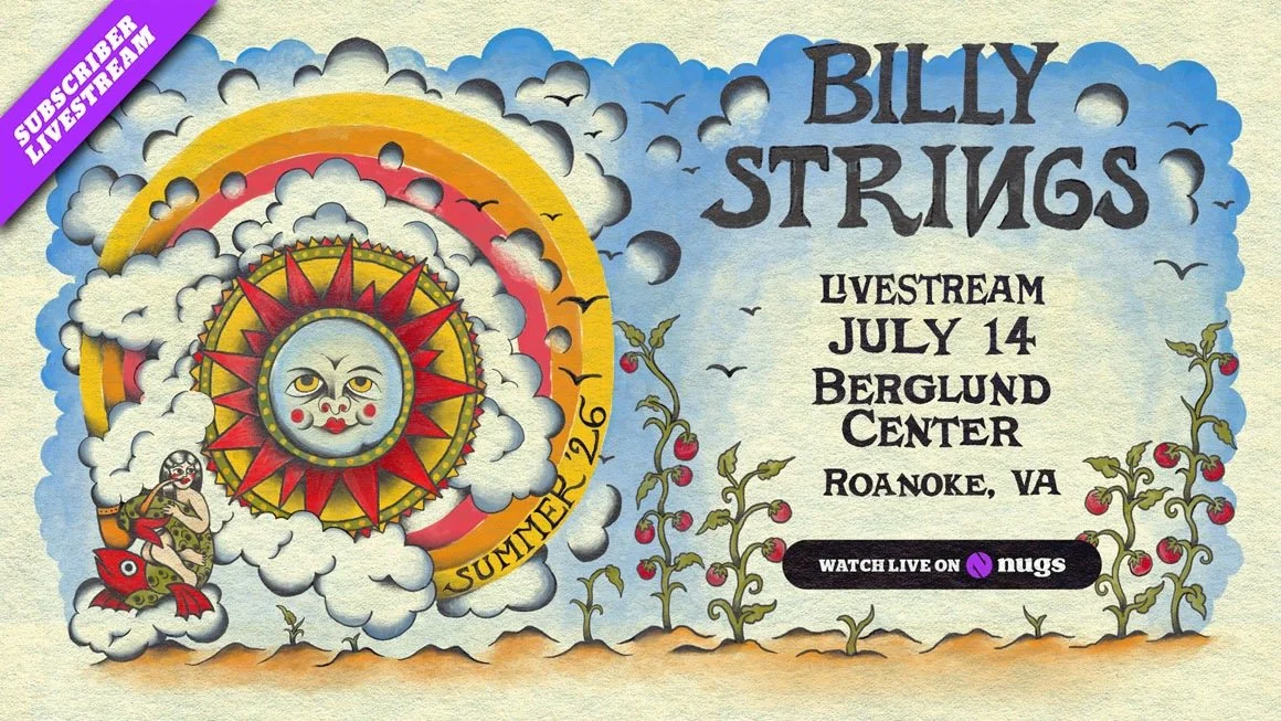 Billy Strings' Couch-tour: Streaming from VA