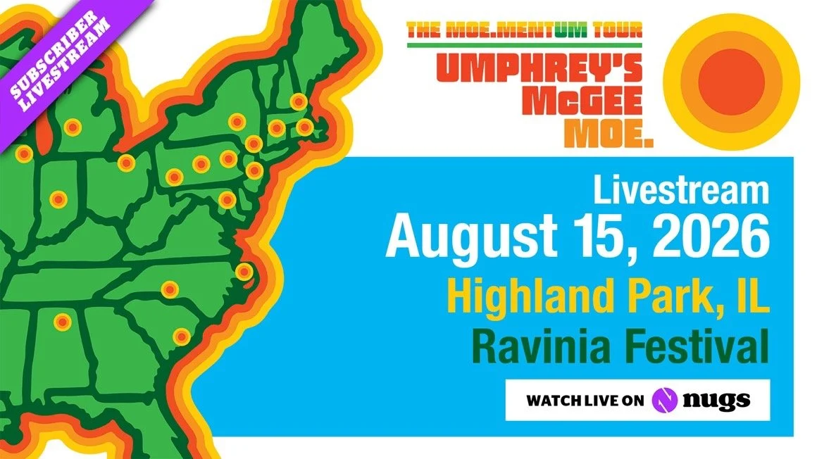 Umphrey’s McGee &amp; moe. Live Stream