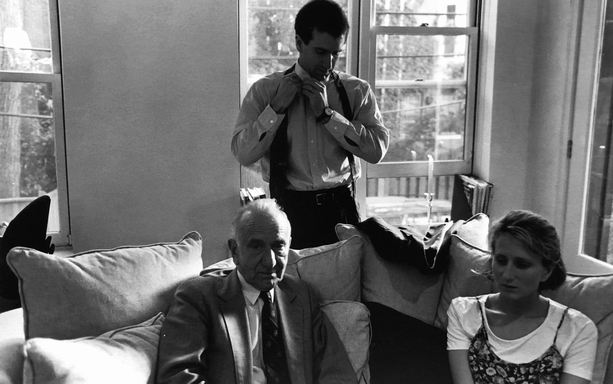 Untitled (Putting on a Tie)