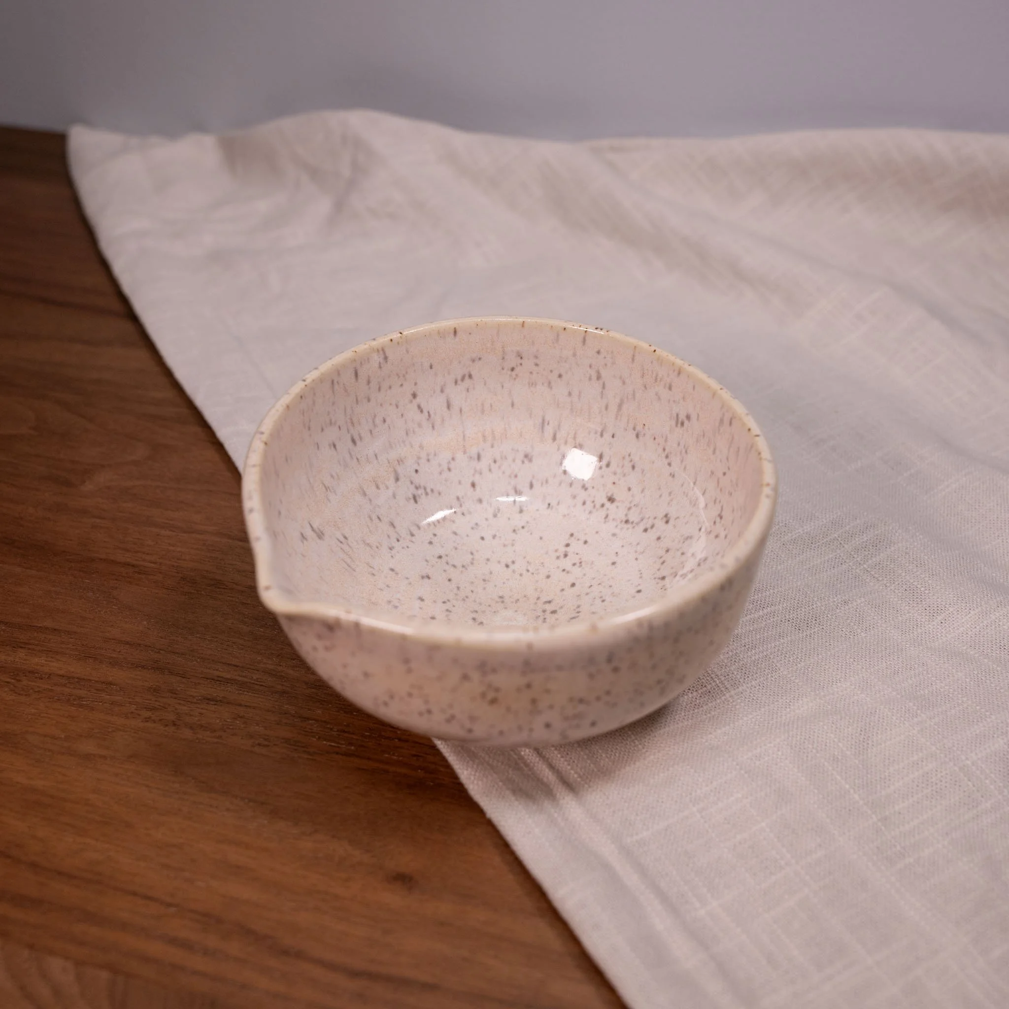 Small Mixing Bowl / Matcha Bowl - Northern Cardinal