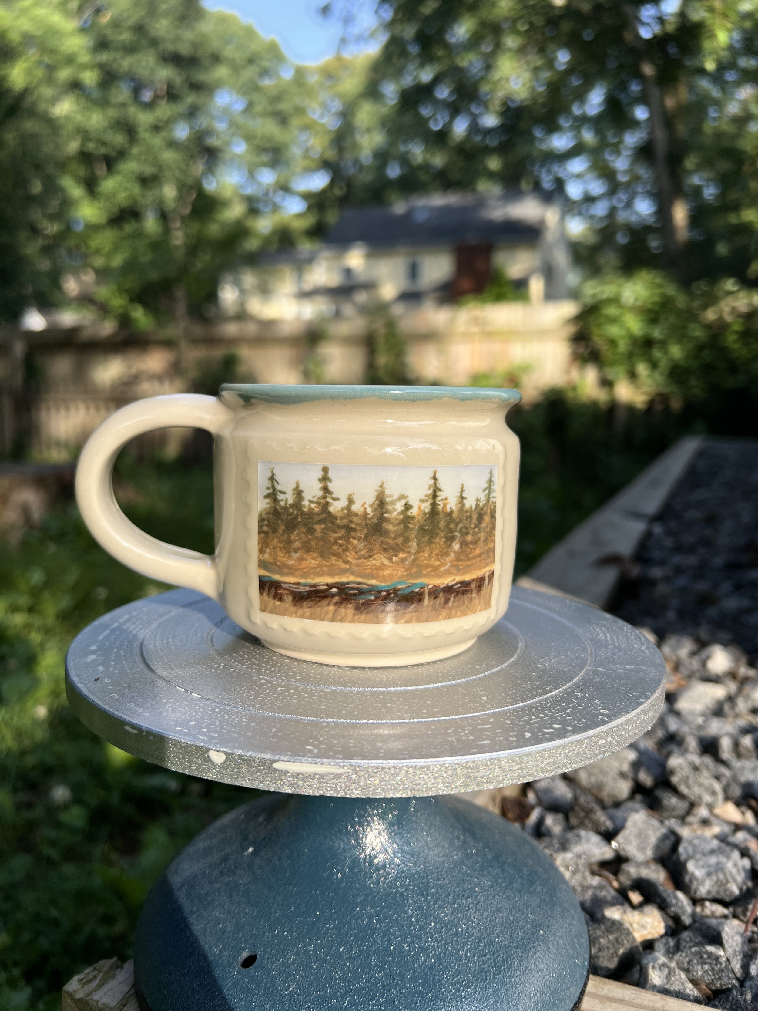Mug / Cup - Stamp Sunlit Stream