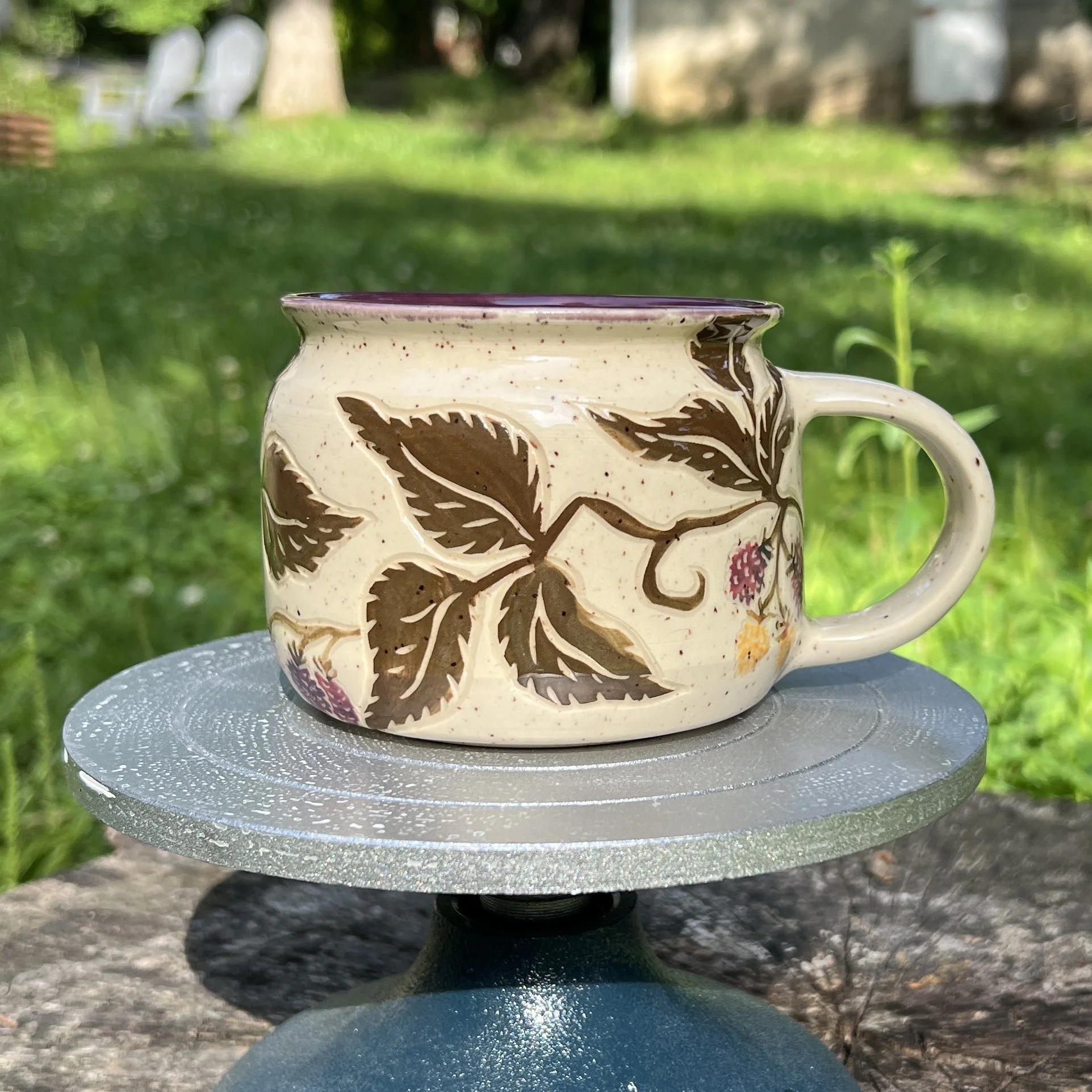 Mug / Cup - Raspberries *Seconds*