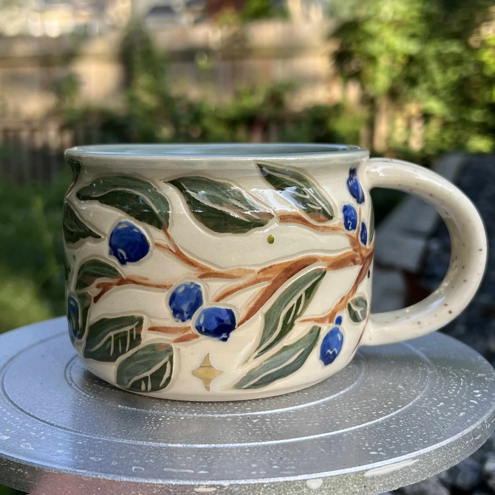 Mug / Cup - Blueberries