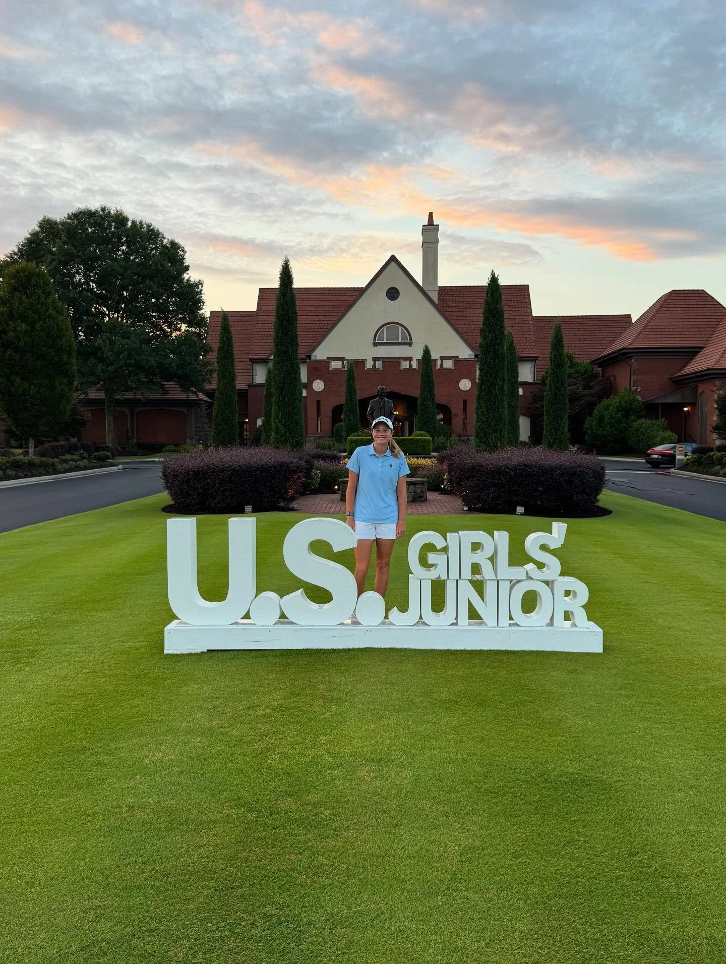 I am so grateful to have had this opportunity to play in the U.S. Girls&rsquo; Junior. Atlanta Athletic Club, the hospitality, members, and volunteers were truly amazing. 

I was happy to shoot scores of 75,72 to make it to the round of 64. Sad to ha