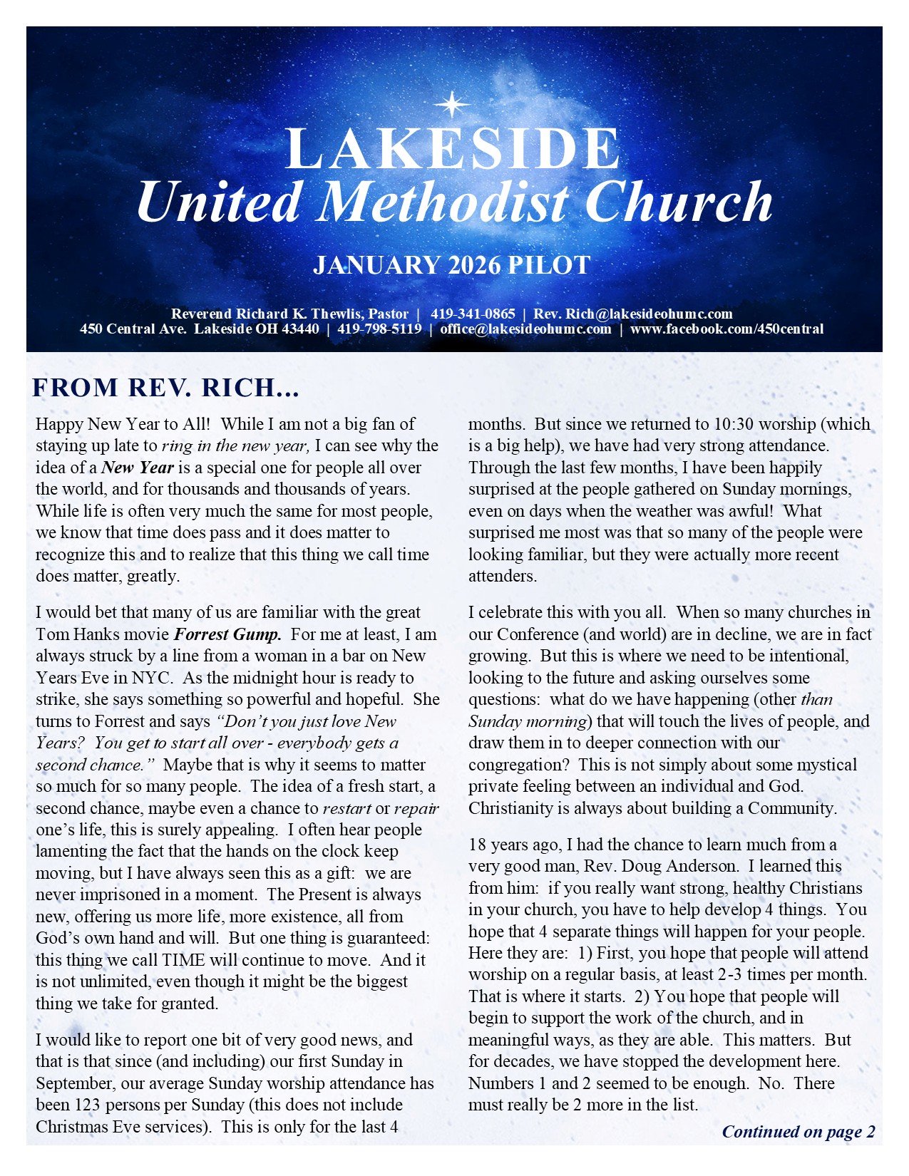 January 2026 Pilot Newsletter