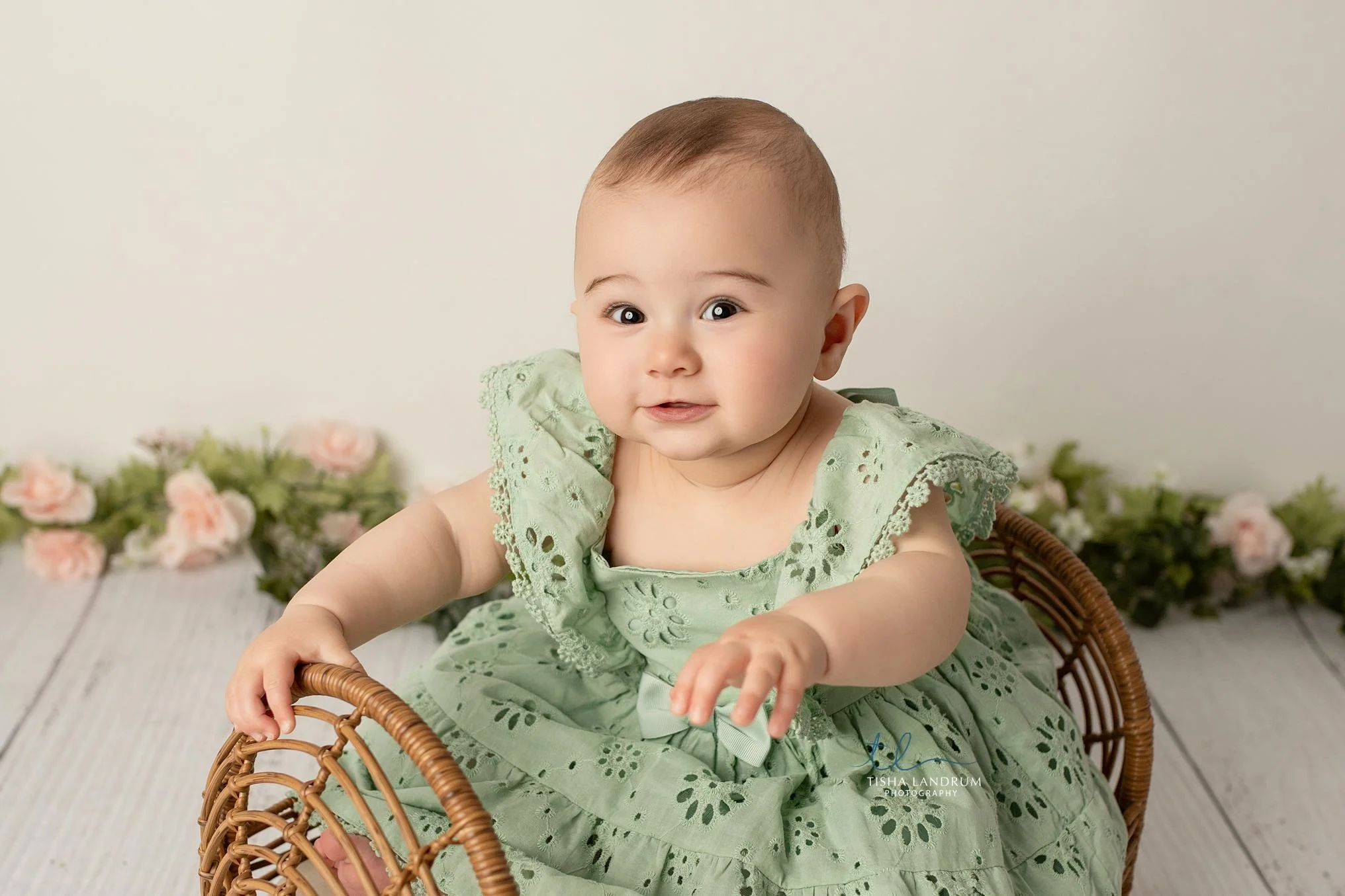 Nina's Adorable 7 Month Milestone Session | Mechanicsburg Baby Photographer