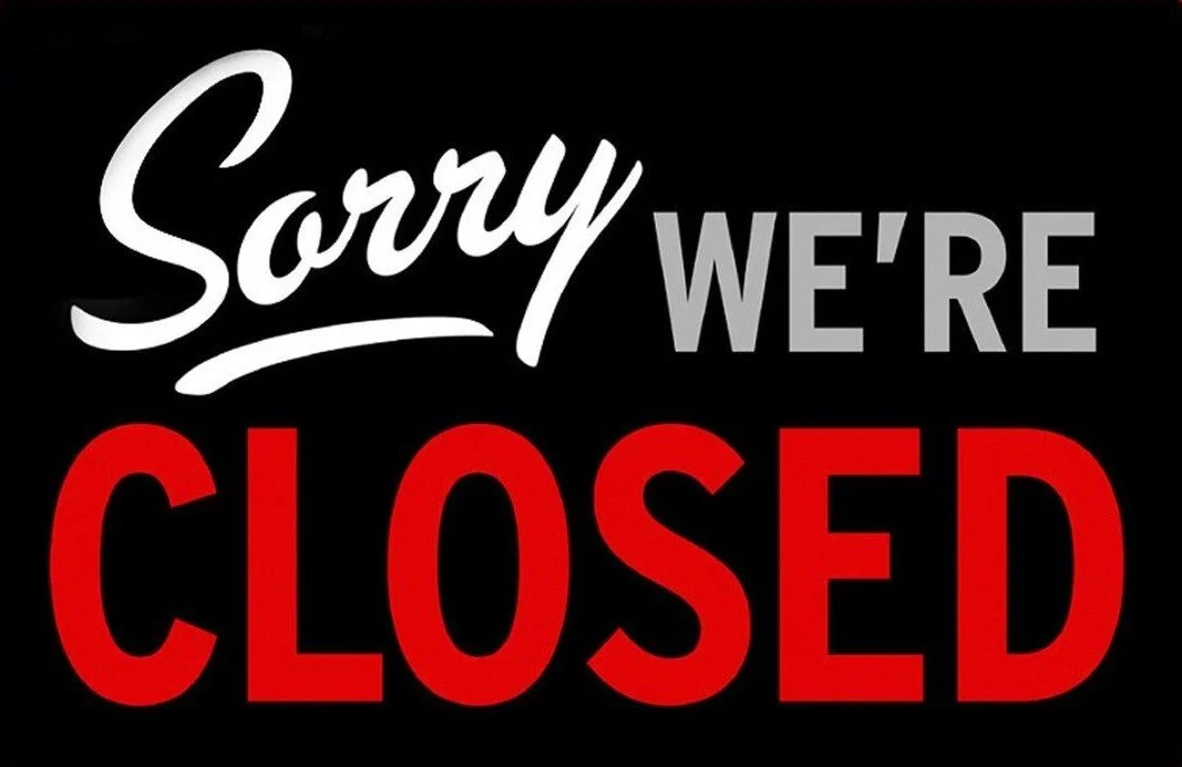 Closed for Labor Day
