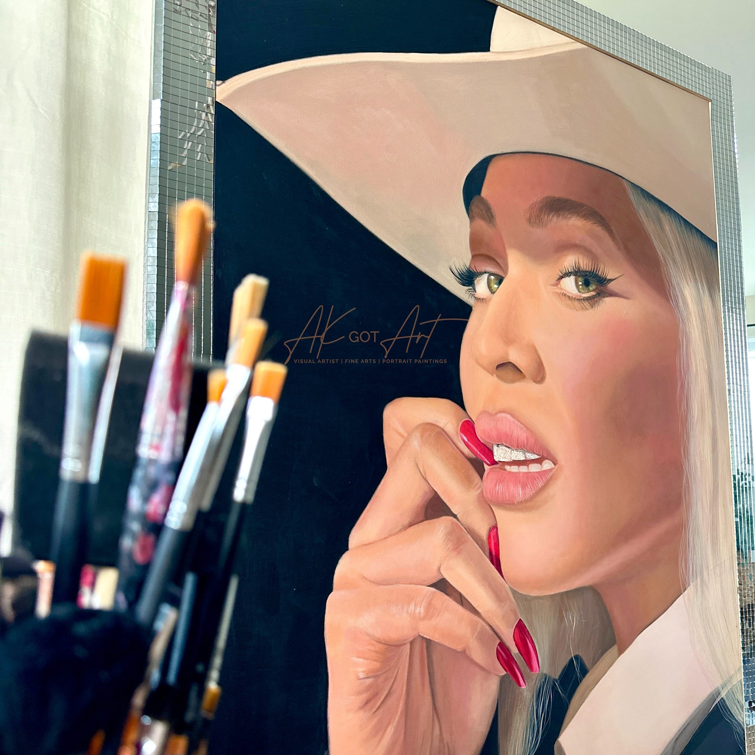 Beyonce Original Painting