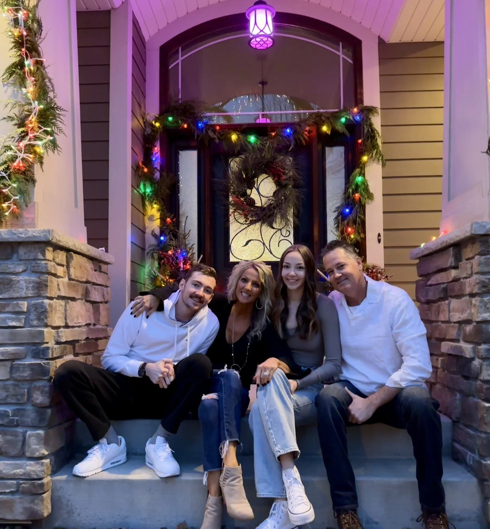 Chad and Judy with their Son and Daughter