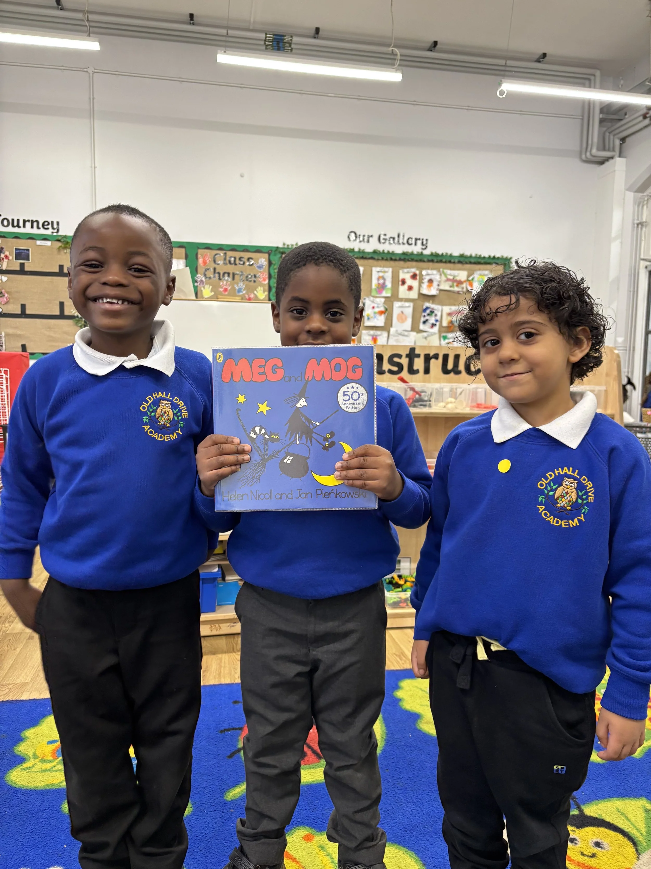 Reception: Meg and Mog