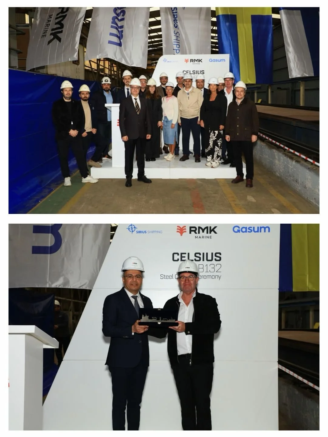 Today we celebrated the steel cutting ceremony of the FLEXI LNG 7800 M3 &ndash; HYBRID project at the shipyard RMK Marine.

With this steel cutting ceremony, the project is well underway and will be able to service its customers in the summer of 2027