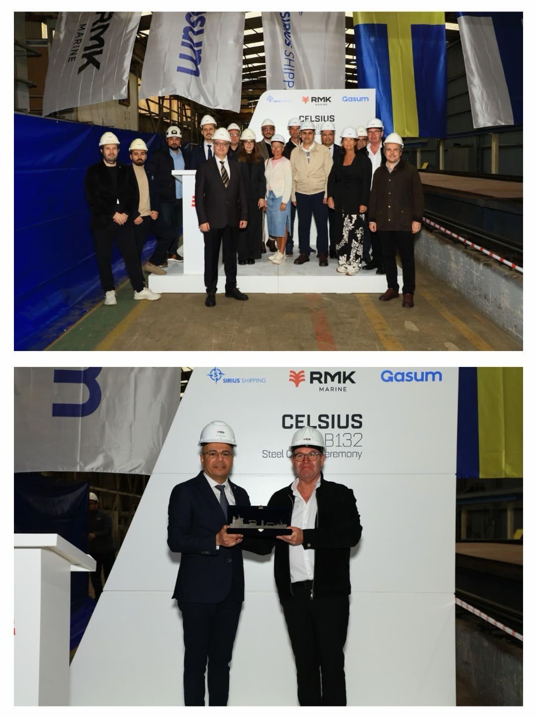 Today we celebrated the steel cutting ceremony of the FLEXI LNG 7800 M3 &ndash; HYBRID project at the shipyard RMK Marine.

With this steel cutting ceremony, the project is well underway and will be able to service its customers in the summer of 2027