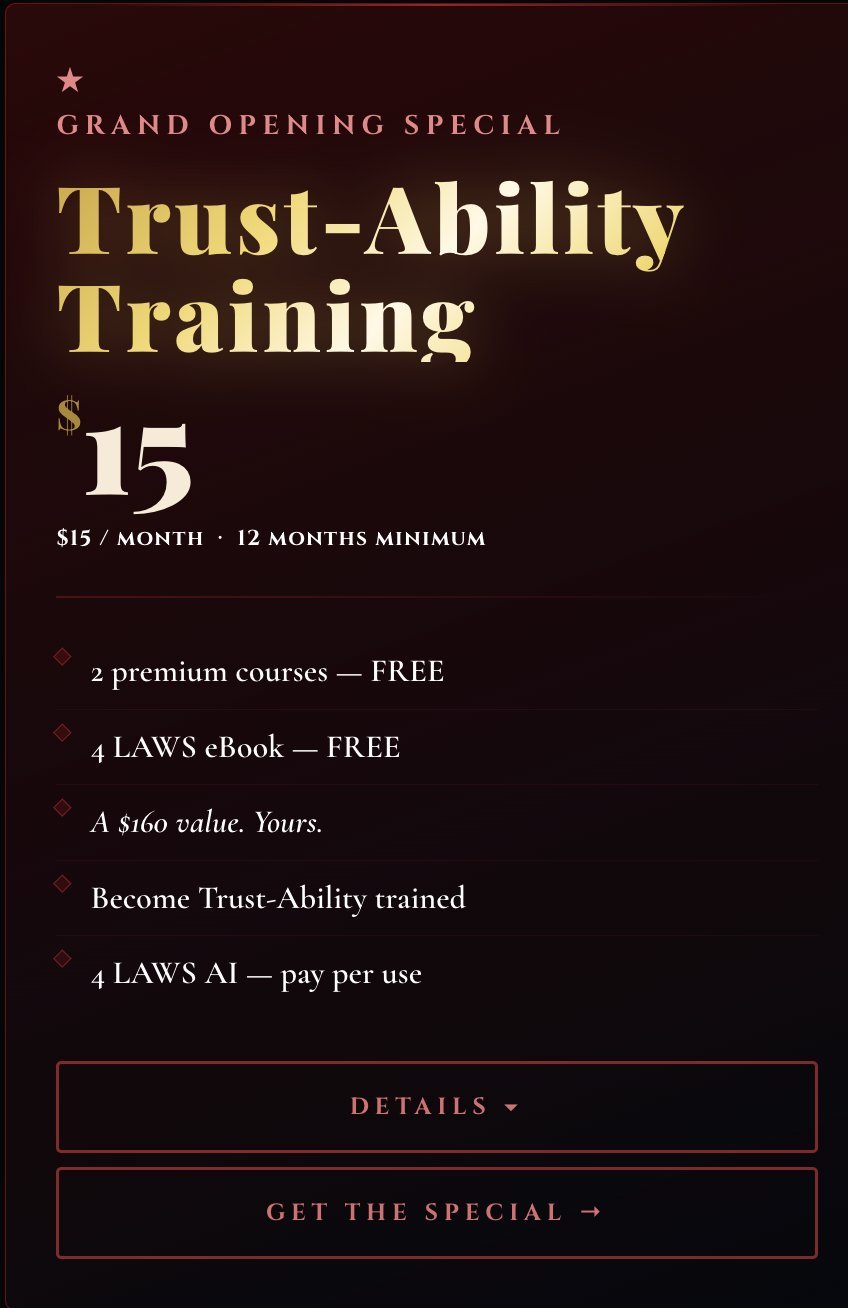 Trust Academy pricing