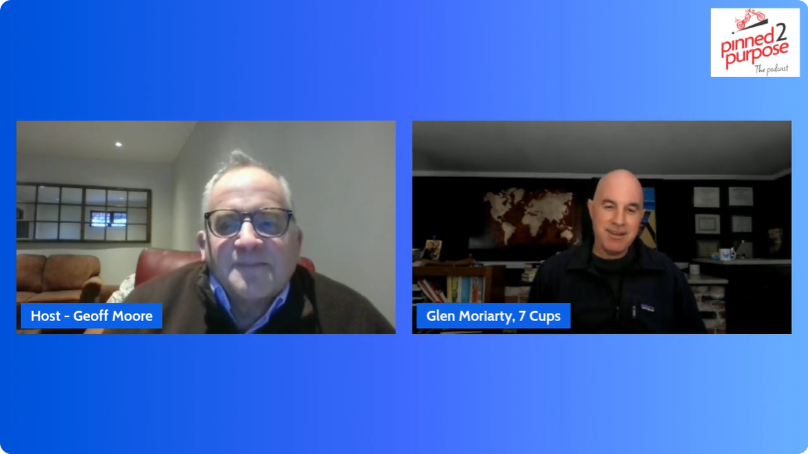 Glen Moriarty, Founder of 7 Cups