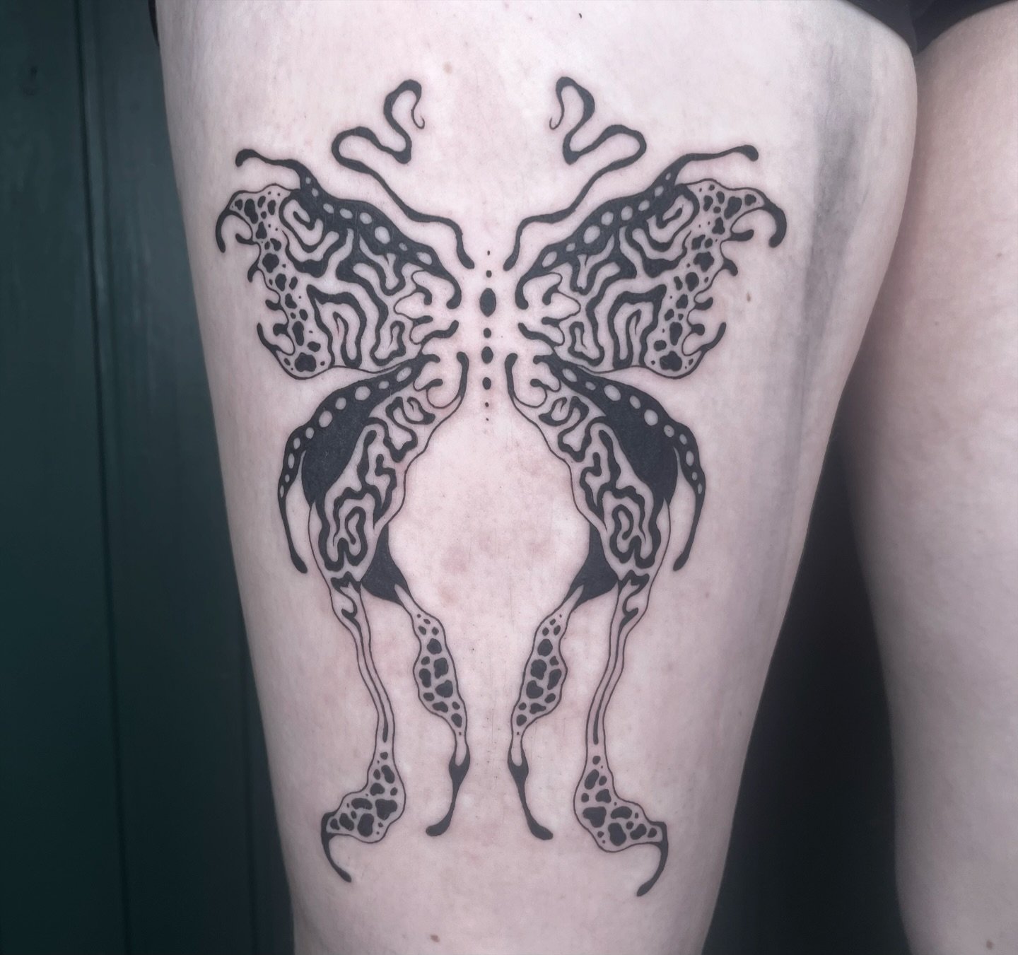 T&auml;st&auml; tuli super s&ouml;p&ouml;❤️&zwj;🩹

Kiitos kun k&auml;vit💞

#wingstattoo #butterflytattoo #tamperetatuointi