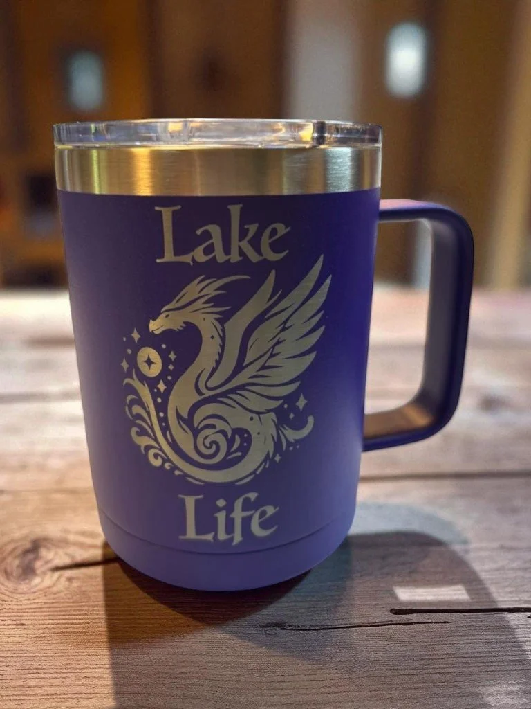 Custom Lasered Drinkware - Prices vary depending on item