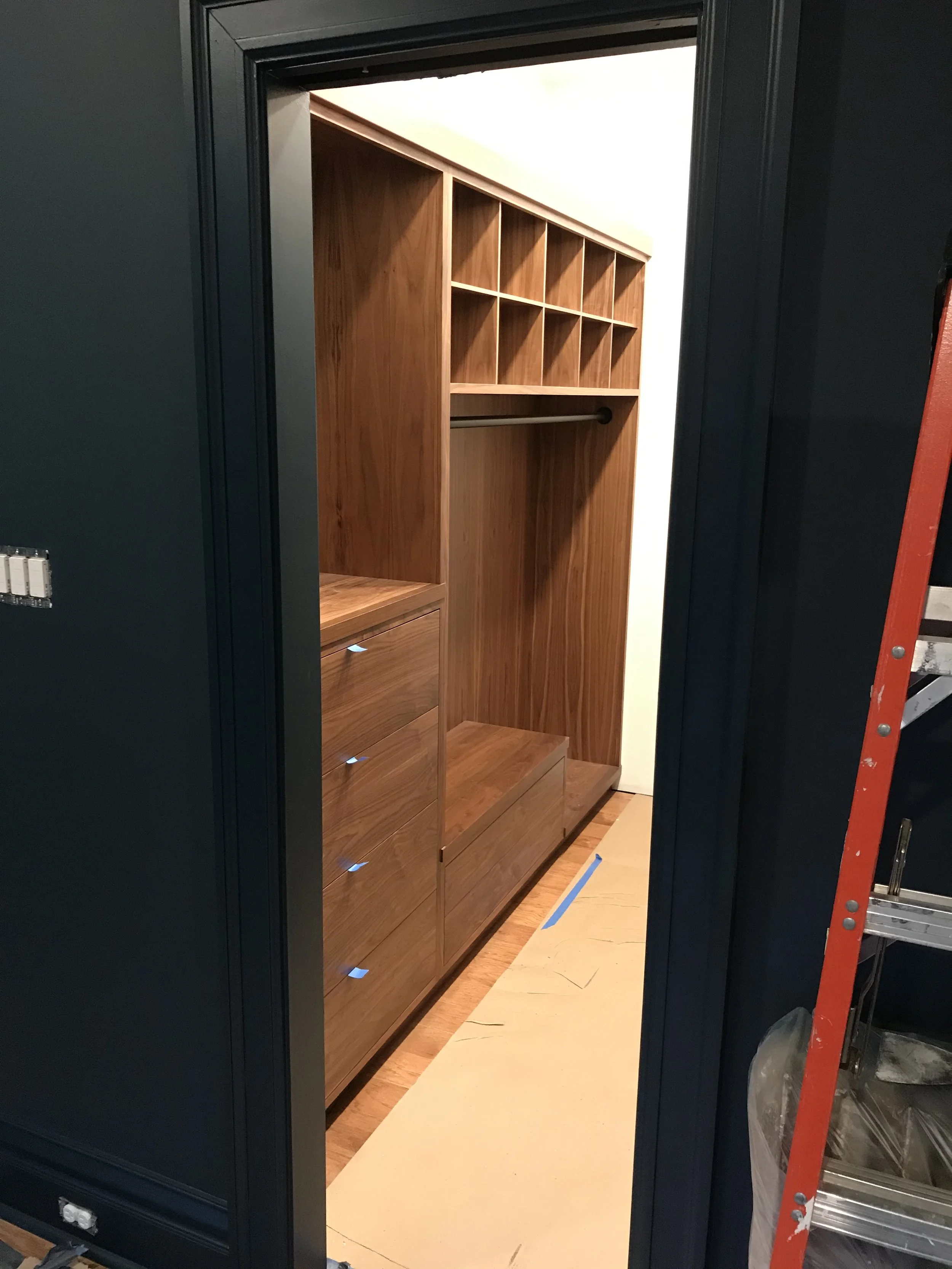 Walnut Closet 1