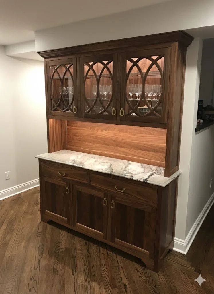 Walnut Hutch