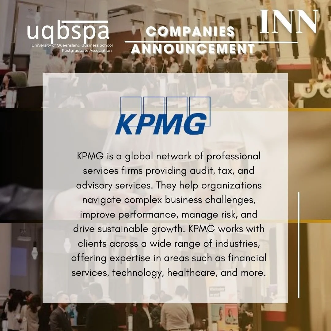 KPMG is Coming to Industry Networking Night!

🚀 Exciting News! 🚀
We&rsquo;re thrilled to announce that KPMG, one of the world&rsquo;s leading professional services firms, will be joining us at the Industry Networking Night 2024! KPMG provides cutti