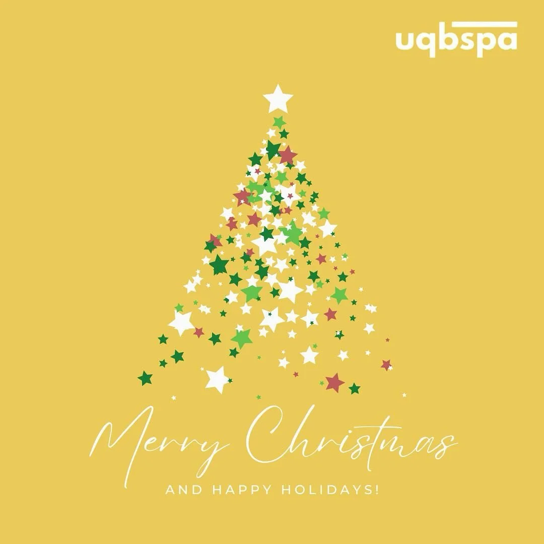 🎄✨ Season&rsquo;s Greetings from UQBSPA! ✨🎄

Wishing everyone a joyful holiday season filled with love, laughter, and happiness. 🌟

#UQBSPA #SeasonsGreetings #MerryChristmas #Christmas