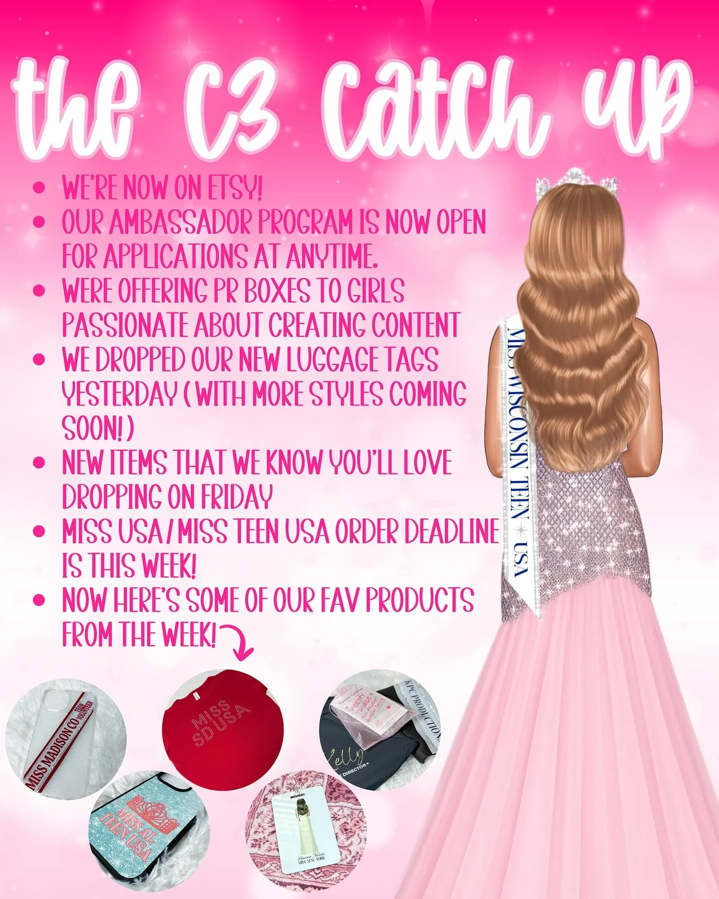 hey queen!!! let&rsquo;s catch up :) 

i feel like so much has gone on this week bts that i haven&rsquo;t even had time to catch everyone up properly so let&rsquo;s do that!! keep ready for alllll the 411 on C3 from the past few weeks 

☻ we&rsquo;re