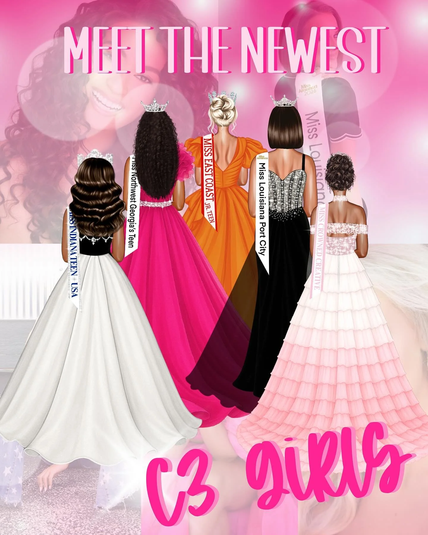 they may be new around here but we love them already 👏🏻🥹💗👑🫧

meet five of the newest C3 girls and learn a little bit about them from what they shared on their application. ☻ ☻ ☻ 

@amelia.hussong 
@shelbyrbordelon 
@kaelin.broad 
@kie.reese 
@m