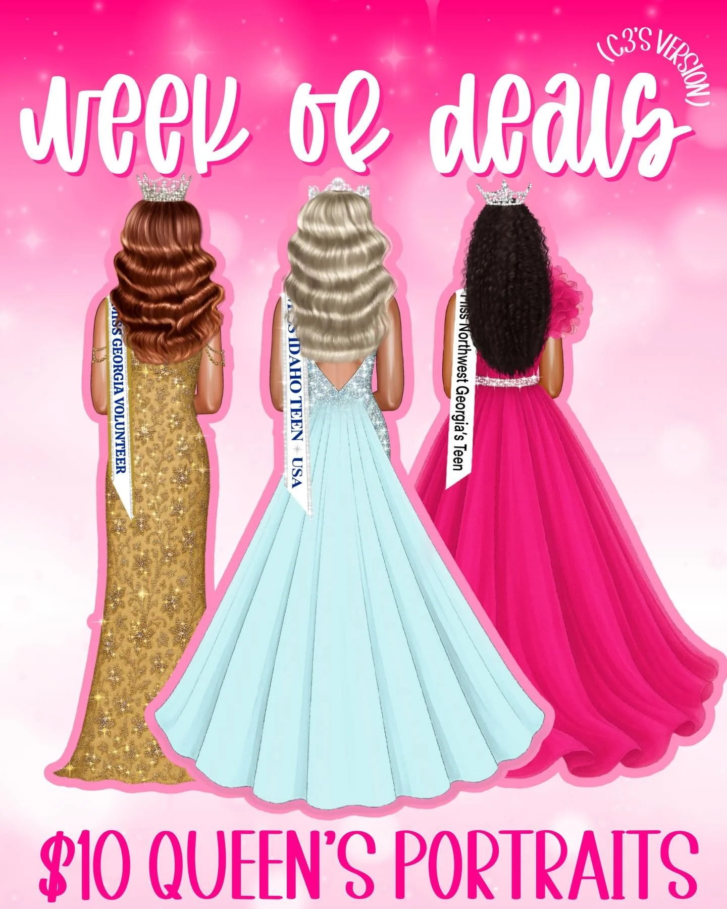 $10 QUEEN&rsquo;S PORTRAITS!! celebrating!!! 🤭🤭🤭🤭

continuing our week of deals with the ✨perfect✨ early christmas gift or just because!! our og product is on sale today ☻☻☻