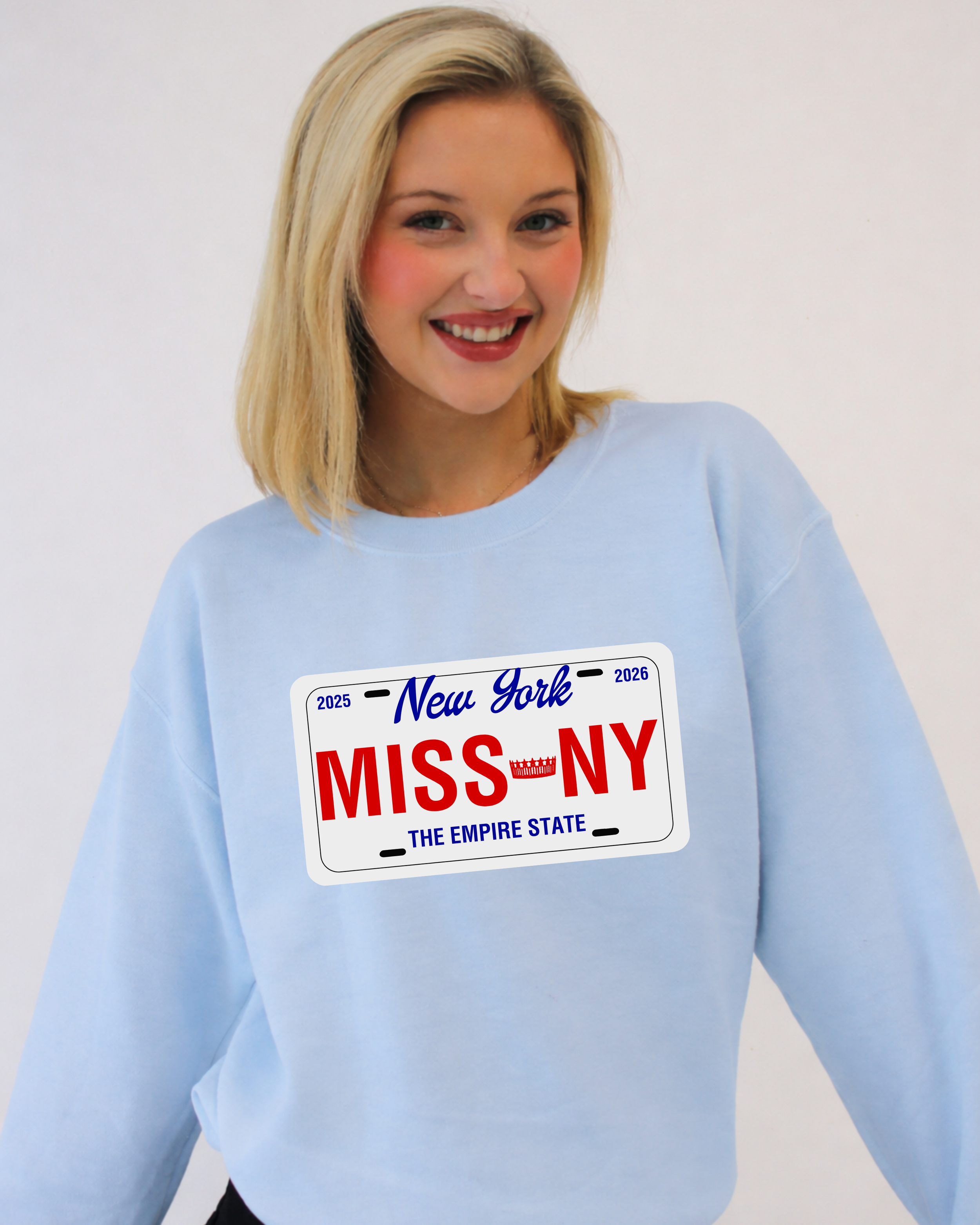 License Plate Crewneck