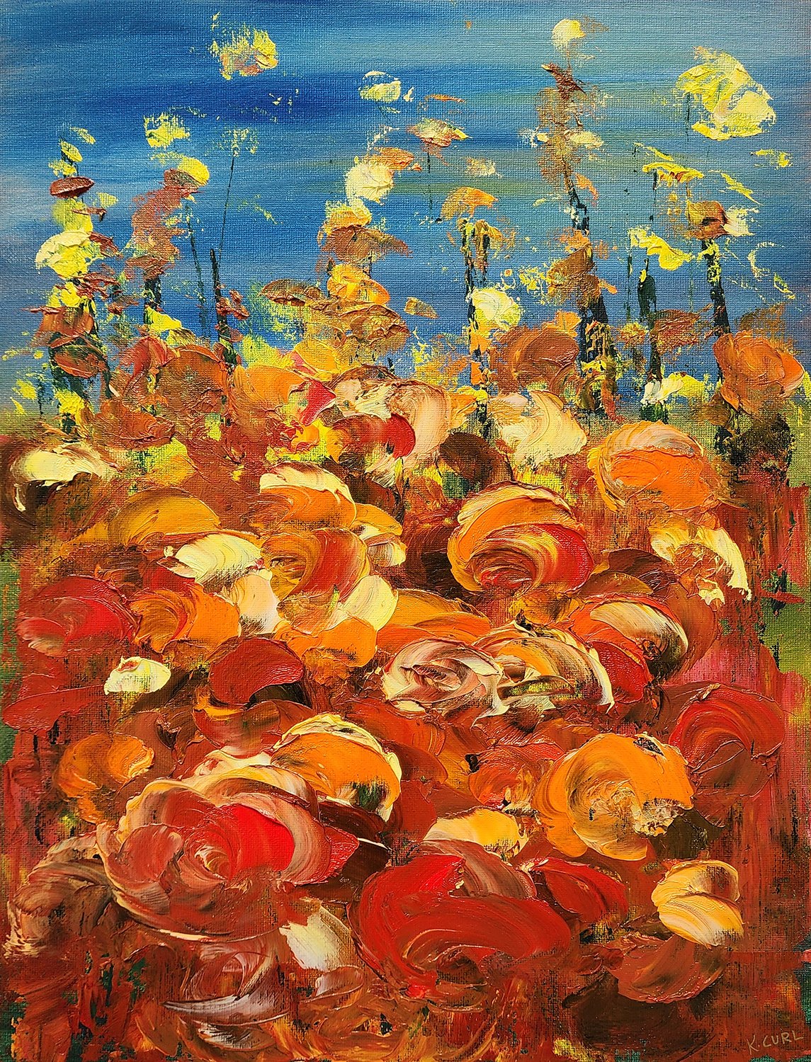 Hesperidium, Oil Painting