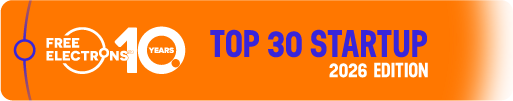 Free Electrons logo for the top 30 startups 2026 edition