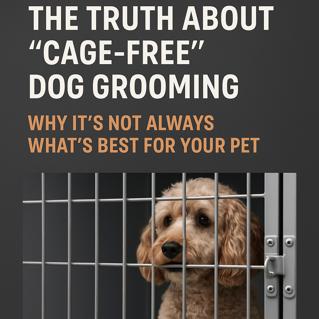 Why “Cage-Free” Dog Grooming Isn’t Always Best for Your Pet