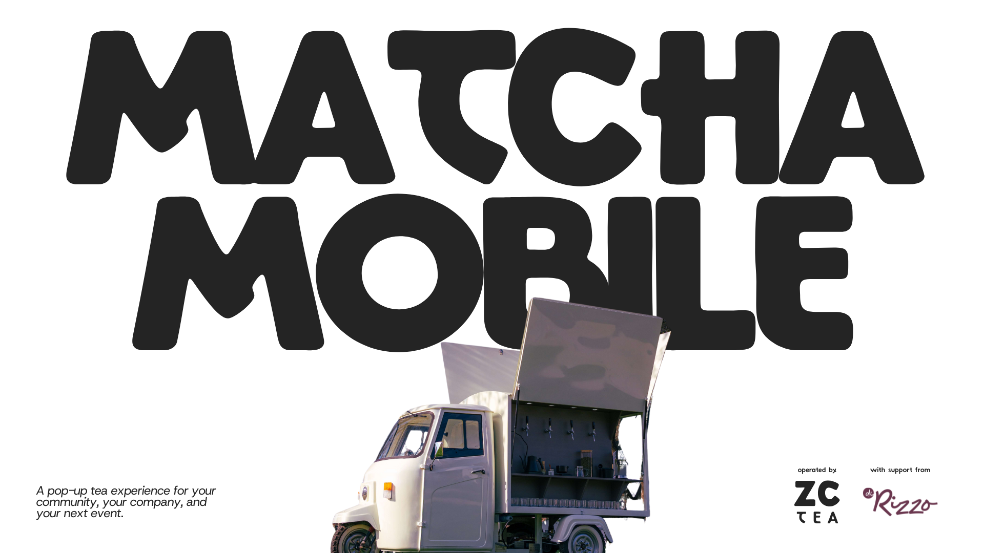 Matcha Mobile at the German Village Makers Market