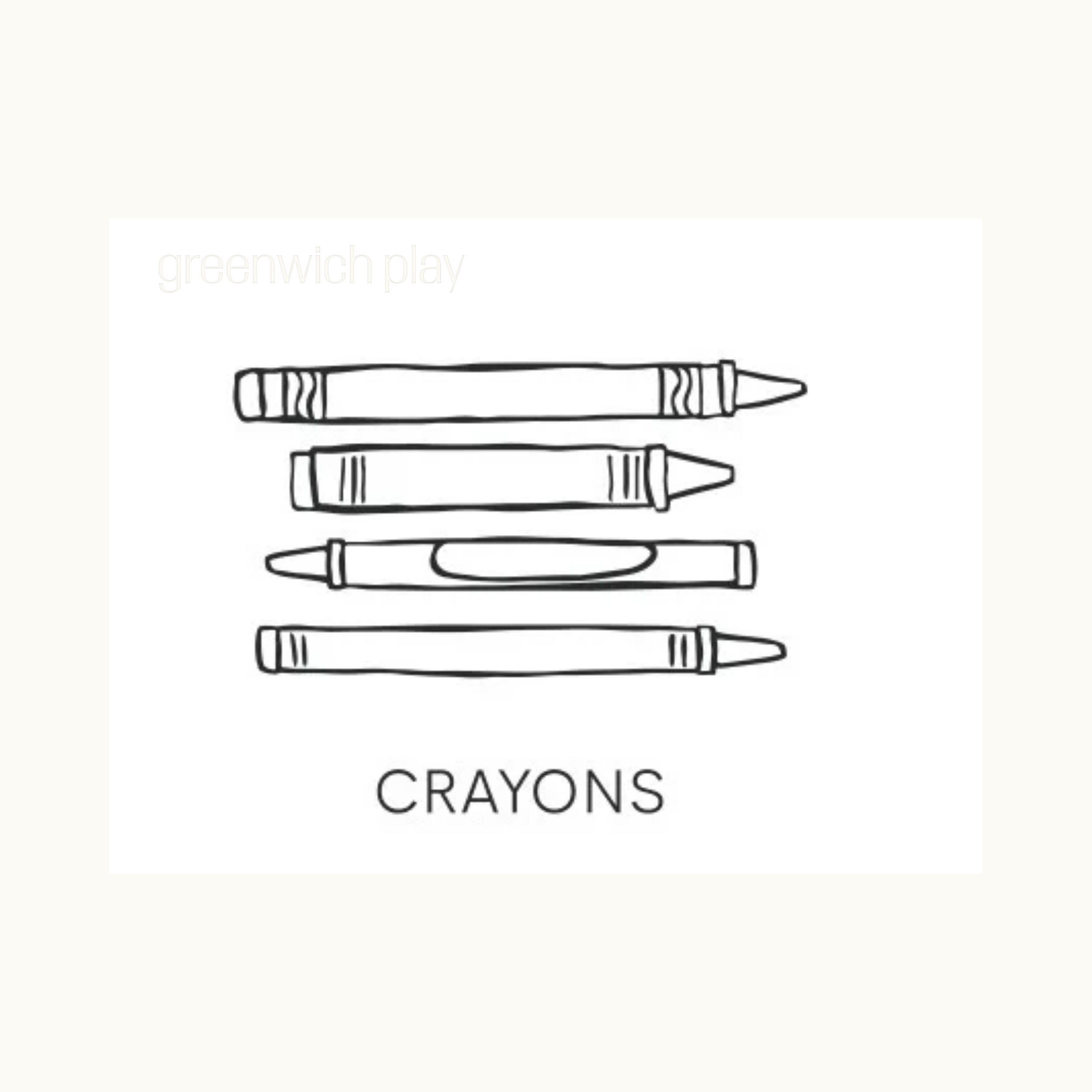CRAYONS - (b)